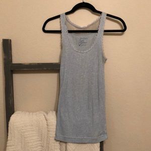 American Eagle light blue tank top